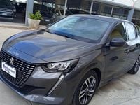Usata Peugeot 208 Allure 101 CV (74 kW) 2022 Grigio Utilitaria