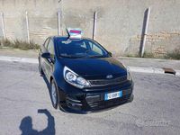 Usata Kia Rio Active 75 CV (55 kW) 2016 Nero Utilitaria