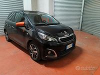 Usata Peugeot 108 Roland Garros 82 CV (60 kW) 2016 Nero Utilitaria