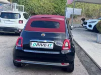 Usata Fiat 500C Lounge 69 CV (50 kW) 2018 Nero Cabrio