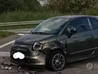 Usata Fiat 500 75 CV (55 kW) 2009 Verde Cabrio