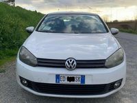 Usata VW Golf VI Comfortline 105 CV (77 kW) 2010 Bianco Utilitaria