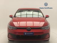 Usata VW Golf VIII Life 110 CV (80 kW) 2022 Rosso Utilitaria