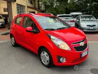 Usata Chevrolet Spark 68 CV (50 kW) 2010 Rosso Utilitaria