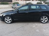 Usata Audi A3 Young 104 CV (76 kW) 2012 Nero Utilitaria