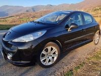 Usata Peugeot 207 109 CV (80 kW) 2007 Nero Berlina