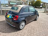 Usata Fiat 500C Lounge 69 CV (50 kW) 2016 Blu Cabrio