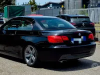 Usata BMW 320 Cabriolet Efficient Dynamics 170 CV (125 kW) 2011 Nero Cabrio