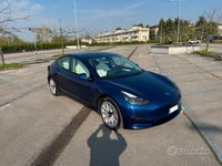 Usata Tesla Model 3 Long Range AWD 366 kW (498 CV) 2021 Blu/azzurro Berlina