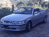 Usata Saab 9-3 150 CV (110 kW) 2002 Argento Cabrio