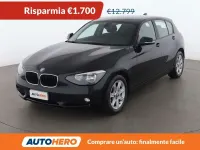 Usata BMW 118 143 CV (105 kW) 2015 Nero Utilitaria