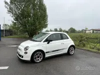 Usata Fiat 500 75 CV (55 kW) 2010 Bianco Utilitaria