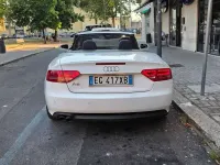 Usata Audi A5 Cabriolet Ambiente 170 CV (125 kW) 2010 Bianco Cabrio