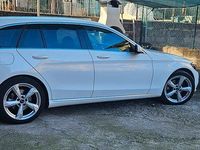 Usata Mercedes C220 170 CV (125 kW) 2015 Bianco Berlina