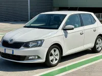 Usata Skoda Fabia Ambition 90 CV (66 kW) 2016 Bianco Utilitaria