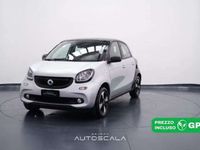 Usata Smart ForFour Passion 71 CV (52 kW) 2018 Argento metallizzato Utilitaria