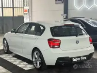 Usata BMW 116 M Sport 116 CV (85 kW) 2015 Bianco Utilitaria