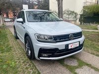 Usata VW Tiguan R-line 150 CV (110 kW) 2018 Bianco SUV