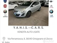 Usata Opel Corsa 86 CV (63 kW) 2013 Bianco Utilitaria