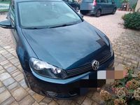 Usata VW Golf VI 105 CV (77 kW) 2012 Blu Utilitaria
