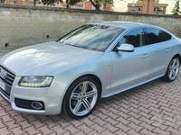 Usata Audi A5 S-Line 170 CV (125 kW) 2010 Argento Coupé