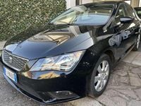 Usata Seat Leon 110 CV (80 kW) 2017 Nero Berlina