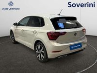 Usata VW Polo R-line 95 CV (69 kW) 2024 Beige Utilitaria