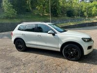 Usata VW Touareg Terrain Tech 245 CV (180 kW) 2014 Bianco SUV