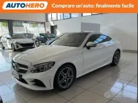 Usata Mercedes C220 Premium 194 CV (142 kW) 2018 Bianco Coupé