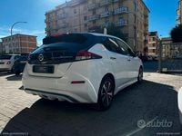 Usata Nissan Leaf Acenta 80 kW (109 CV) 2021 Bianco Utilitaria