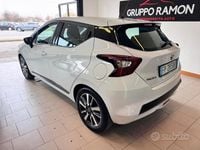Usata Nissan Micra 71 CV (52 kW) 2018 Bianco Utilitaria