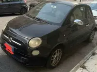 Usata Fiat 500 Lounge 75 CV (55 kW) 2008 Nero Utilitaria