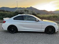 Begagnad BMW 225 M Sport 224 HK (164 kW) 2015 Vit Sportkupé