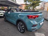 Usata VW T-Roc Cabriolet R-line 150 CV (110 kW) 2021 Cactus green Cabrio