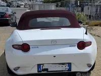 Usata Mazda MX5 132 CV (97 kW) 2021 Bianco Cabrio