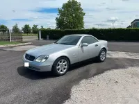 Usata Mercedes SLK200 192 CV (141 kW) 1998 Grigio Cabrio