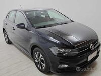 Usata VW Polo Comfortline 80 CV (58 kW) 2019 Nero Utilitaria