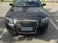 Usado Audi A3 140 CV (102 kW) 2008 Negro Utilitario