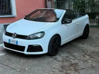 Usata VW Golf Cabriolet 105 CV (77 kW) 2011 Bianco Cabrio