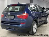 Usata BMW X3 Comfort Edition 190 CV (139 kW) 2017 Blu/azzurro SUV