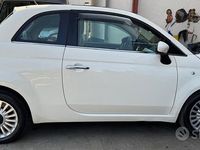 Usata Fiat 500 Lounge 69 CV (50 kW) 2009 Bianco Cabrio