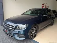 Usata Mercedes E220 Premium 194 CV (142 kW) 2017 Blu/azzurro Station wagon