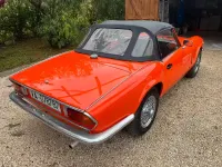 Usata Triumph Spitfire 1970 Rosso Cabrio