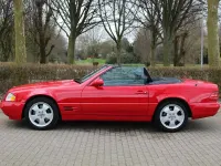 Usata Mercedes SL500 306 CV (225 kW) 2000 Rosso Cabrio
