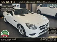 Usata Mercedes SLC250 204 CV (150 kW) 2017 Bianco Cabrio