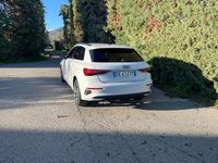 Usata Audi A3 Advanced 150 CV (110 kW) 2020 Bianco Berlina