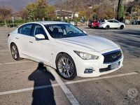 Usata Infiniti Q50 Premium 170 CV (125 kW) 2014 Bianco Berlina