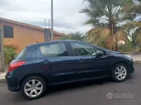 Usata Peugeot 308 112 CV (82 kW) 2009 Blu Berlina
