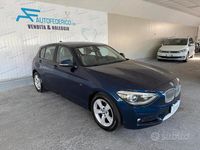 Usata BMW 116 116 CV (85 kW) 2014 Blu Utilitaria