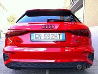 Begagnad Audi A3 S-Line 190 HK (139 kW) 2023 Röd Sedan